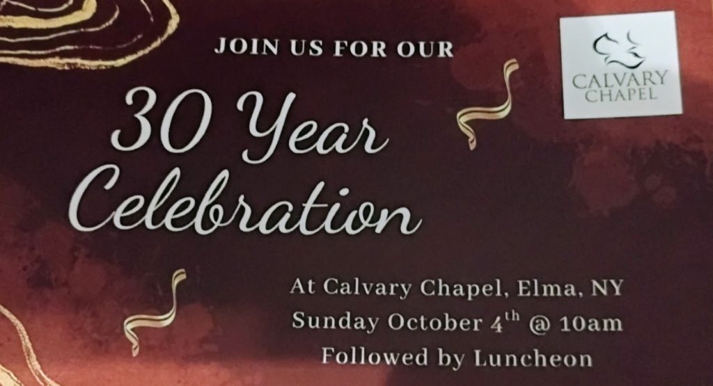 30 yr celebration